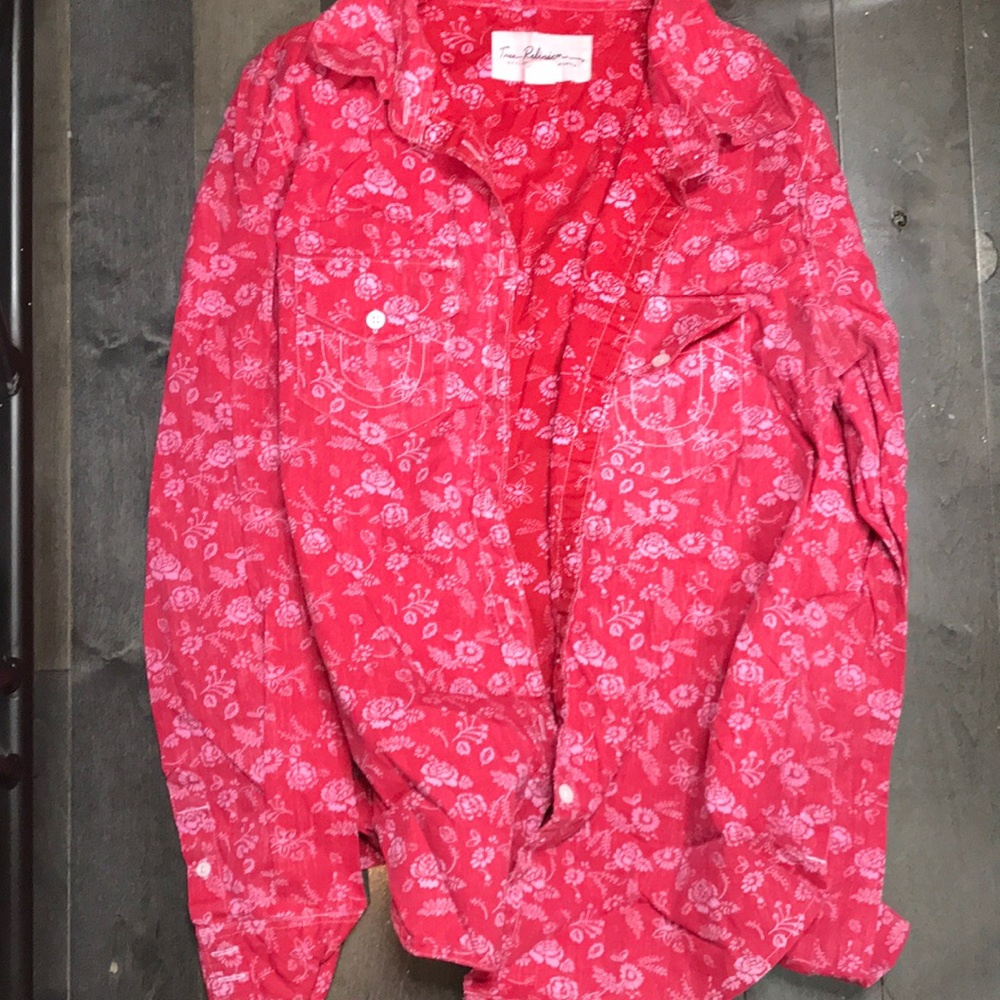 True religion button up